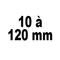 CORDE DE FEU de poêle haute température 10 mm pour poêle à bois