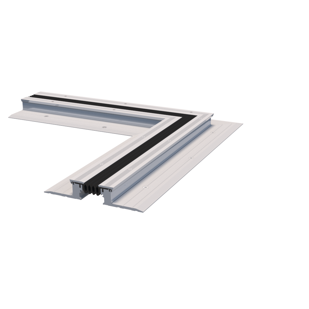 Joint de sol étanche en acier pour l'extérieur