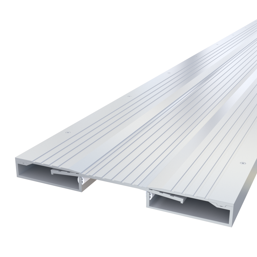 Aluminium floor expansion joint