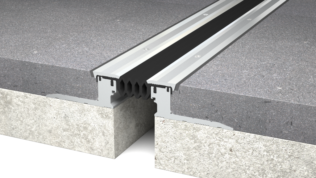 Joint de dilatation de parking 100% étanche
Joint de parking avec capots inox ou aluminium