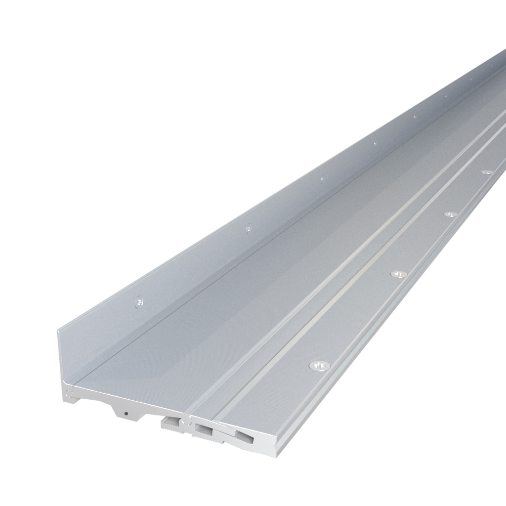 Expansion joint for warehouses