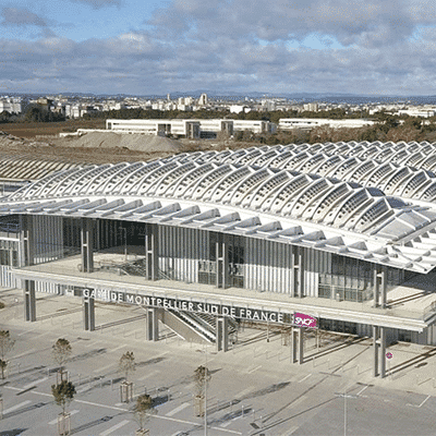 ESTACIÓN DE TGV MONTPELLIER SUR DE FRANCIA – FRANCIA